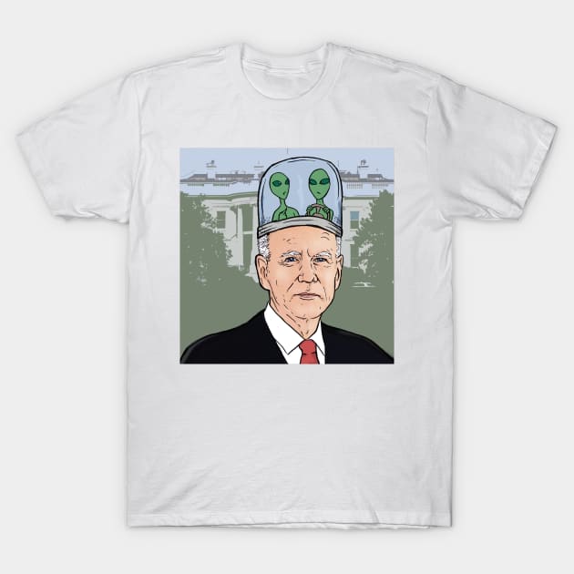 Joe Biden head T-Shirt by matan kohn